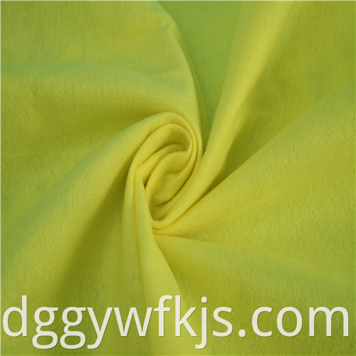 Yellow needle punched cotton